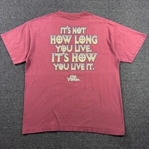 Vintage‎ No Fear T Shirt Mens XL Maroon Red Graphic Made in USA Single Stitch